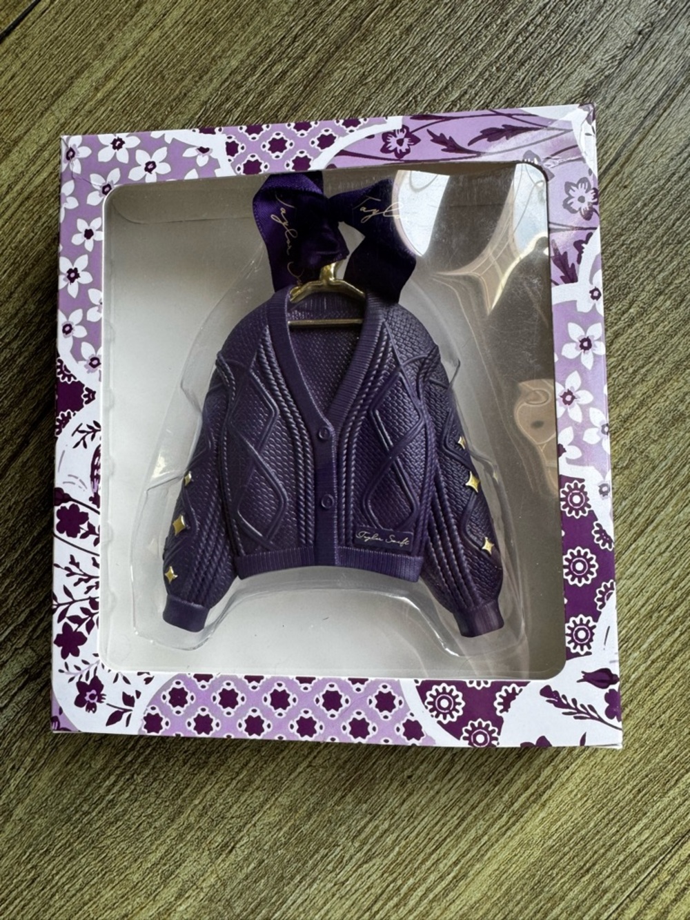 Taylor Swift Speak Now Cardigan Ornament